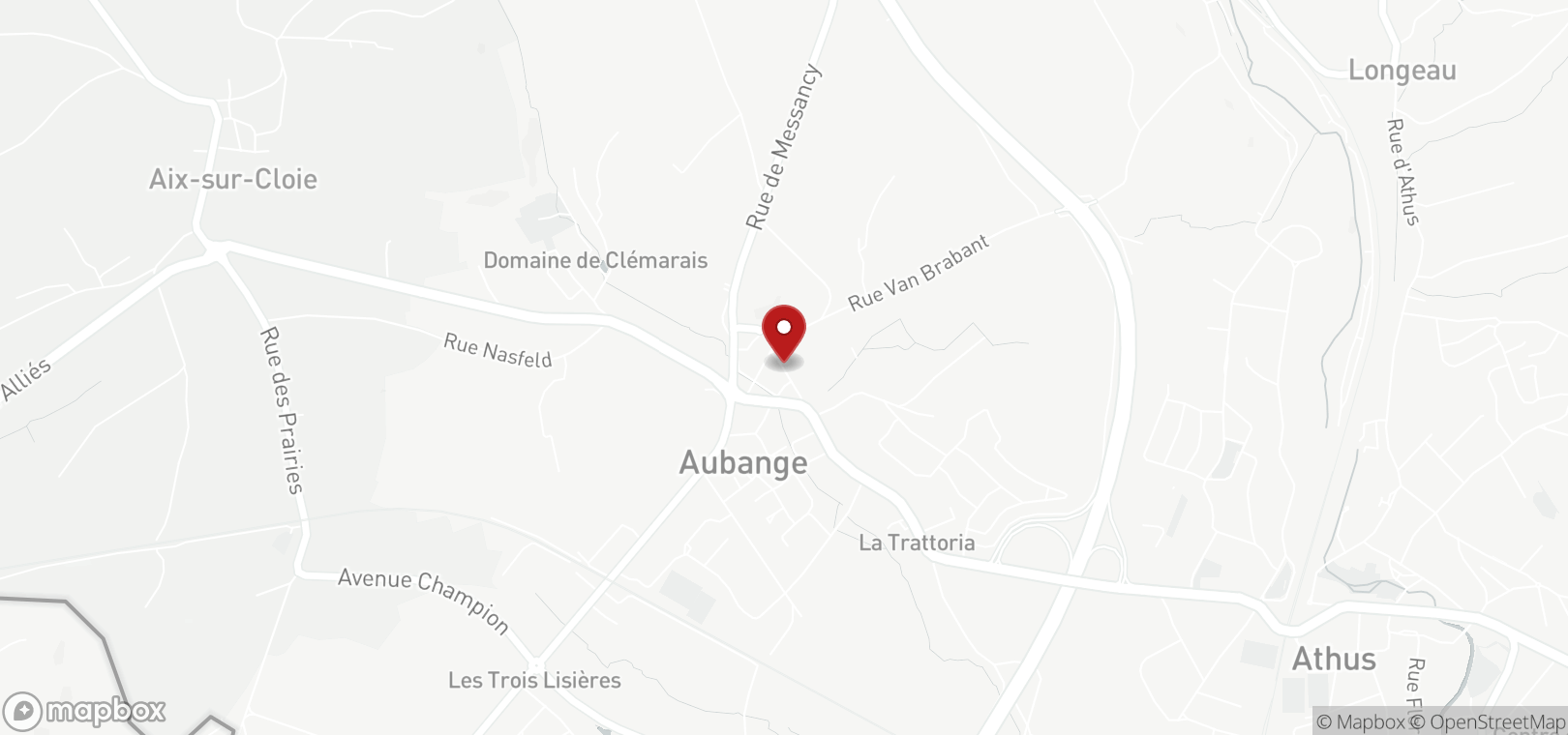 Terrain à vendre à Aubange map