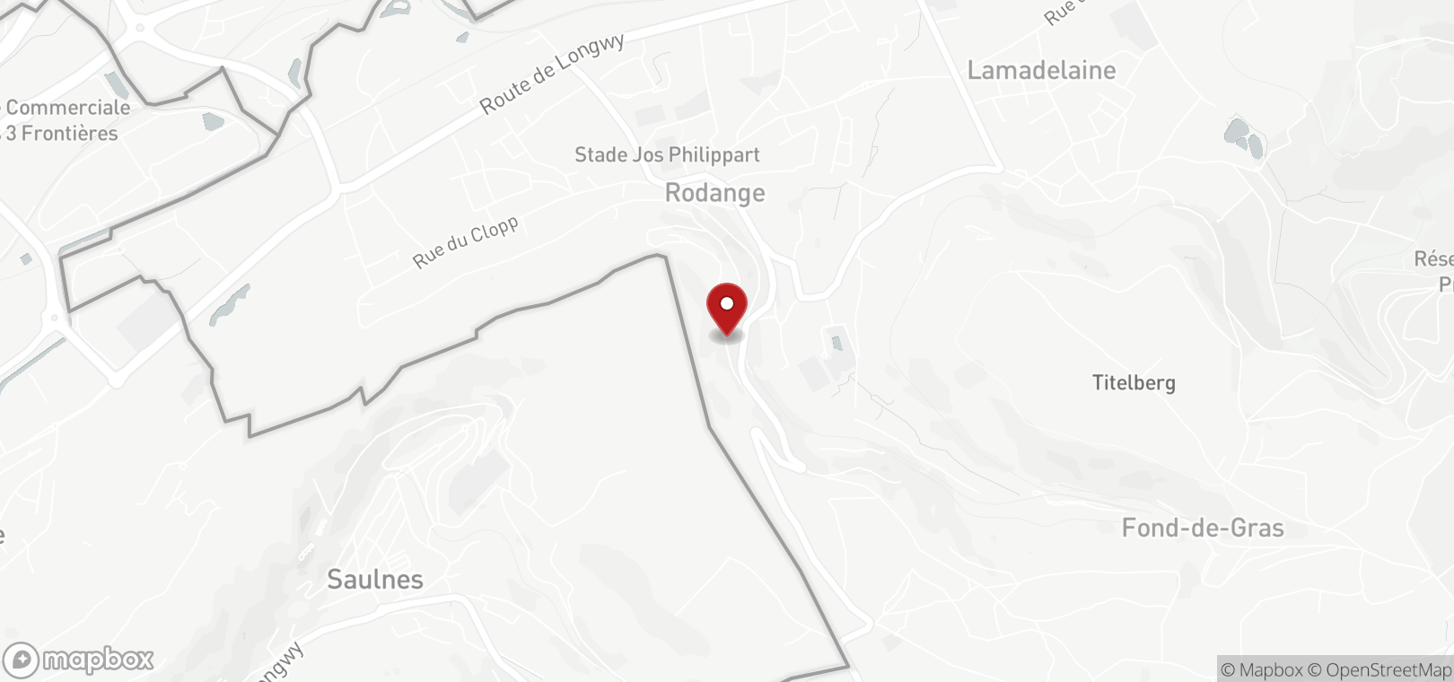 Garage en vente à Rodange, commune de Pétange (map)