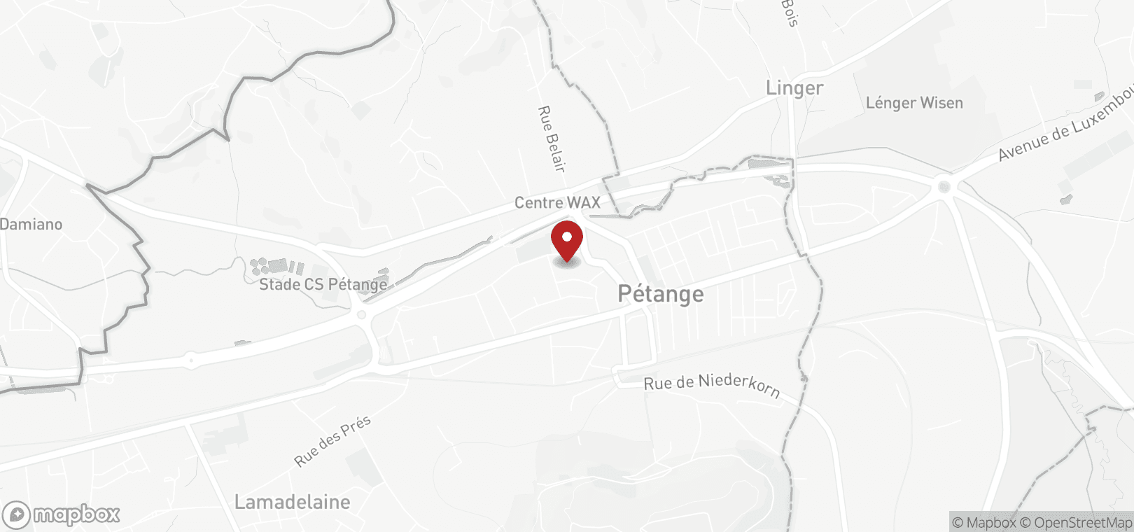Bauland zum Verkauf in Pétange (map)