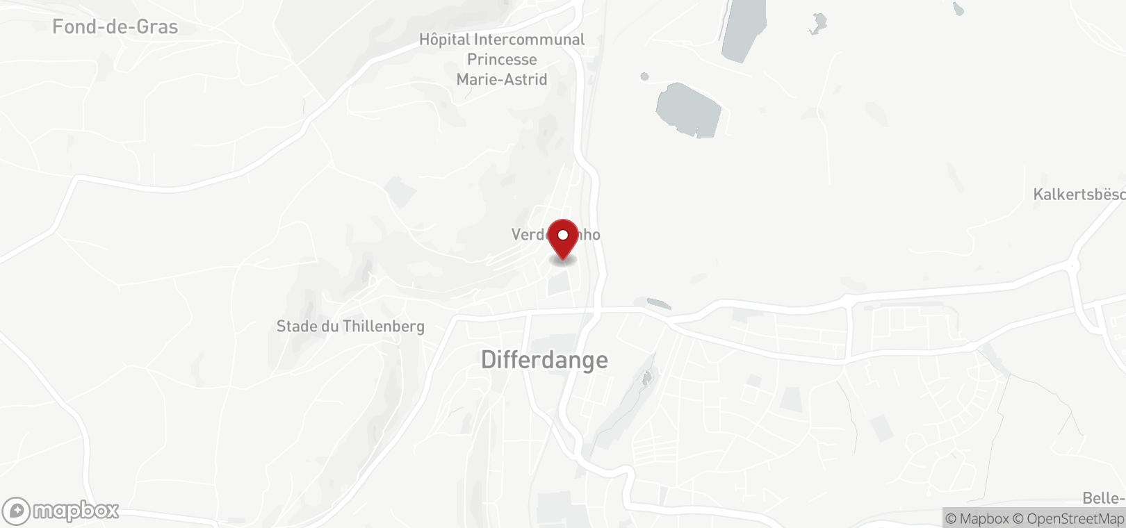 Building land for sale in Differdange (map)