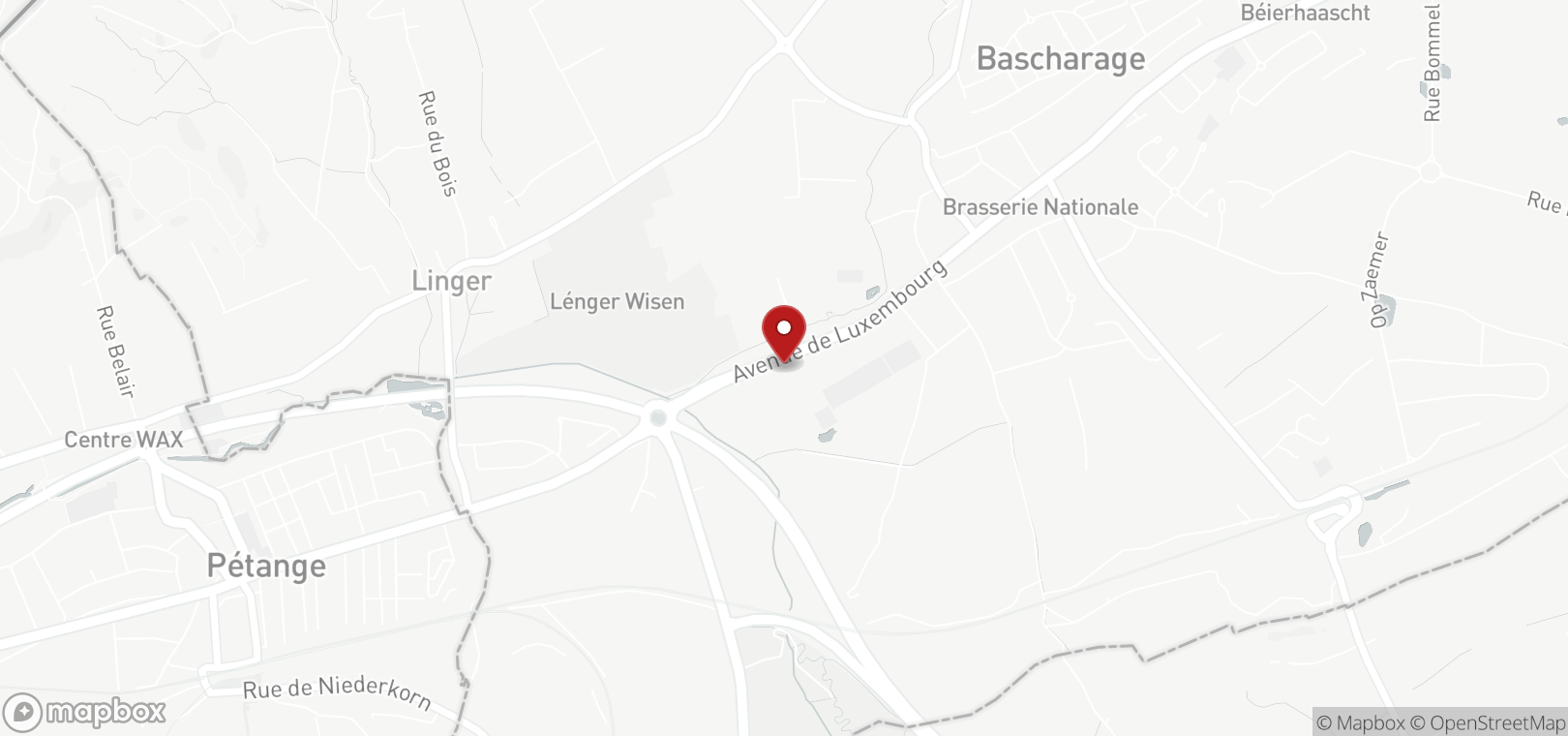 Bureau en location à Bascharage, commune de Käerjeng (map)