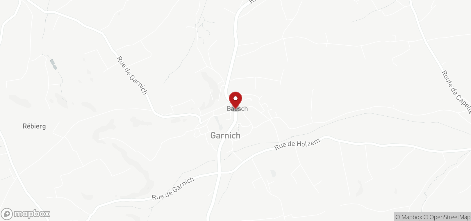 Land for sale in Garnich map