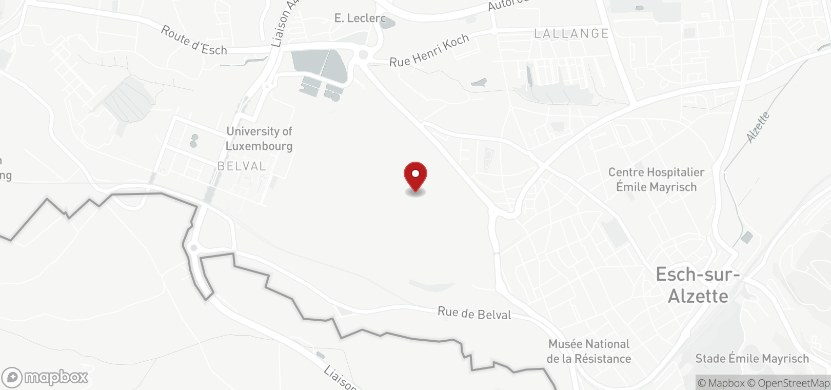 Parking en location à Esch-sur-Alzette (map)