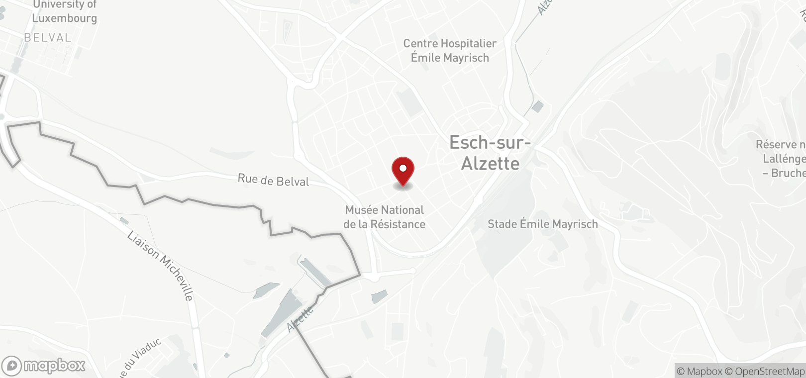 Parking en location à Esch-sur-Alzette (map)