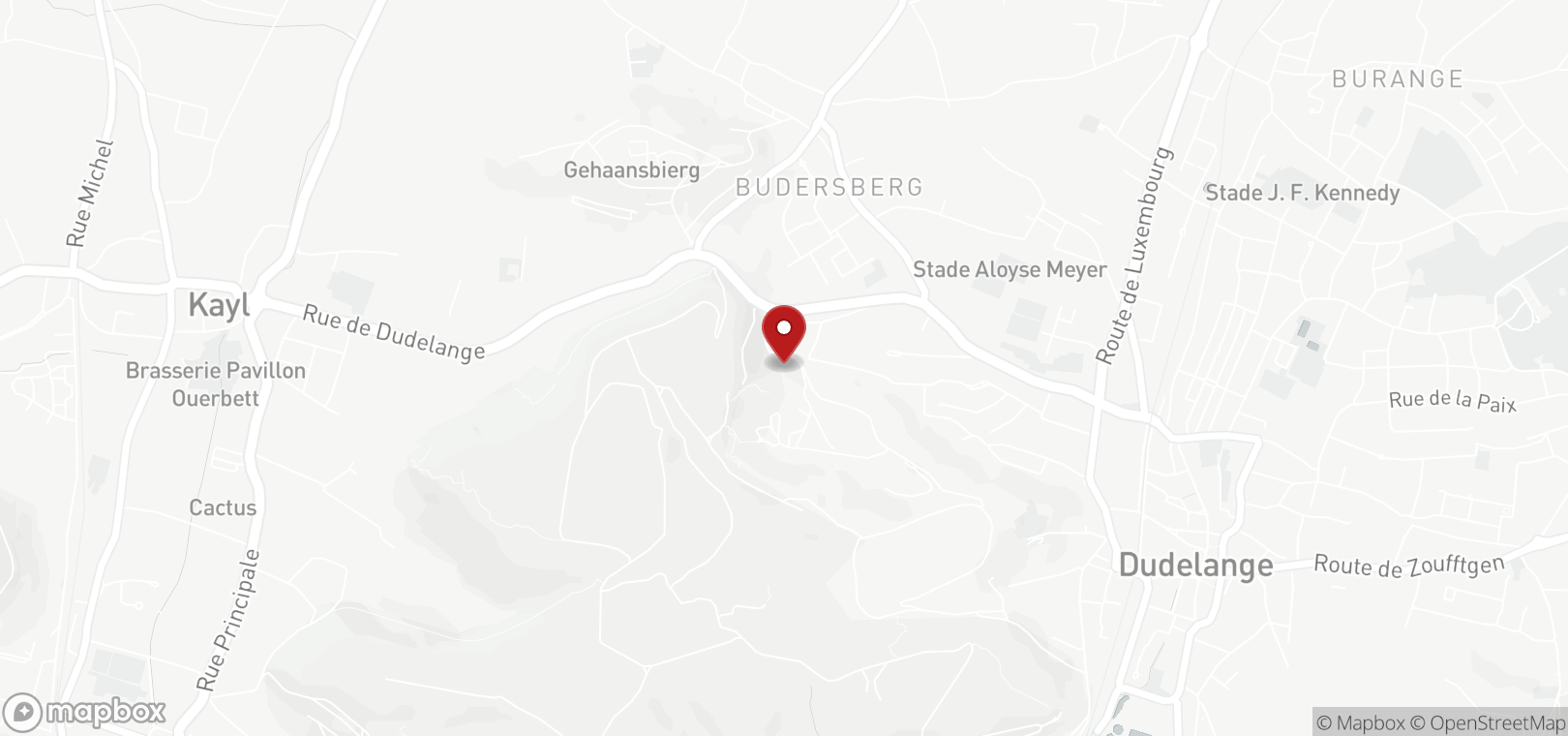Box en vente à Dudelange (map)