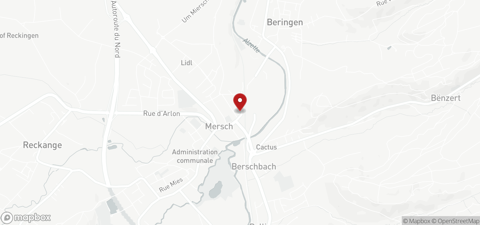 Maison à vendre à Mersch map