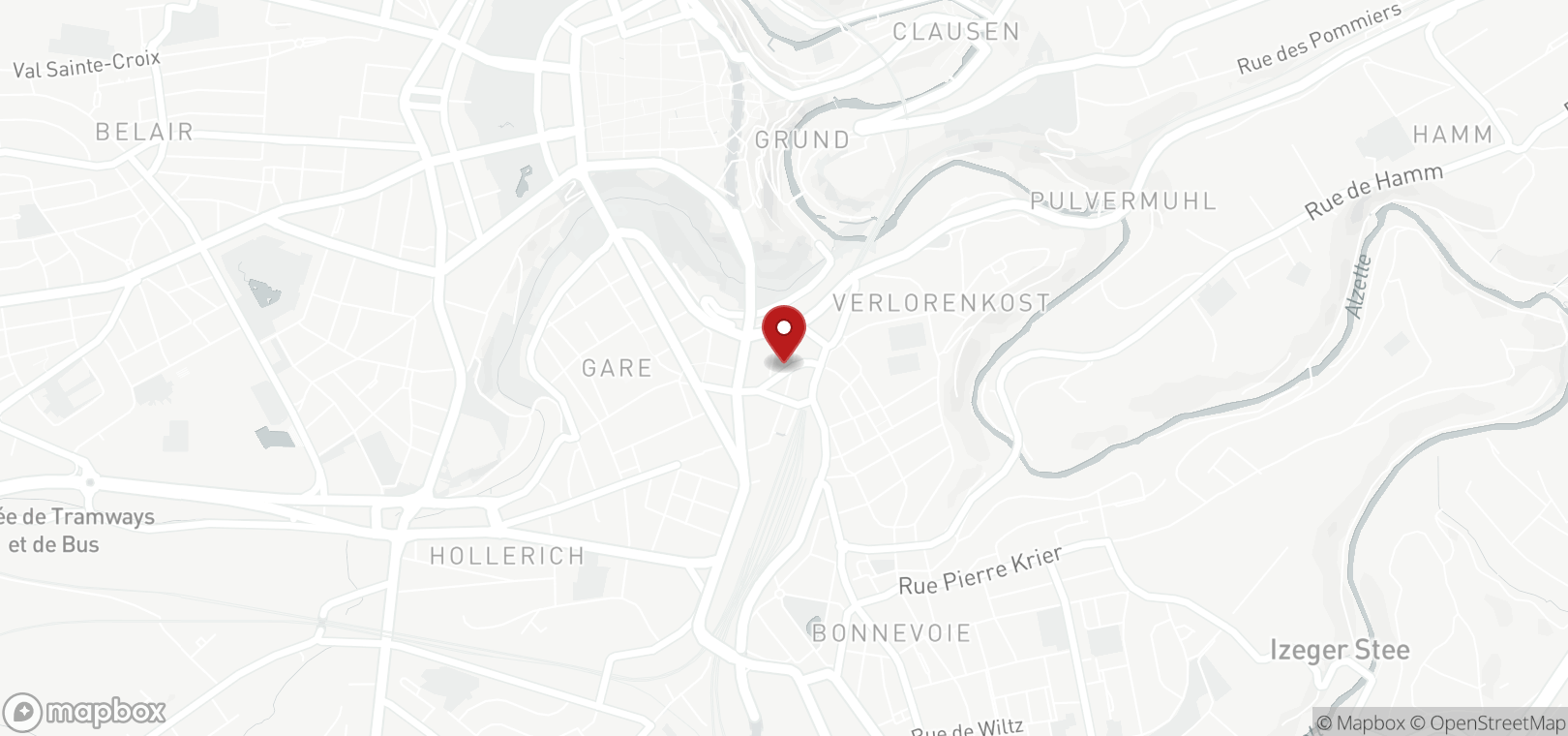 Actifs locaux et commerciaux en location à Luxembourg-Gare (map)