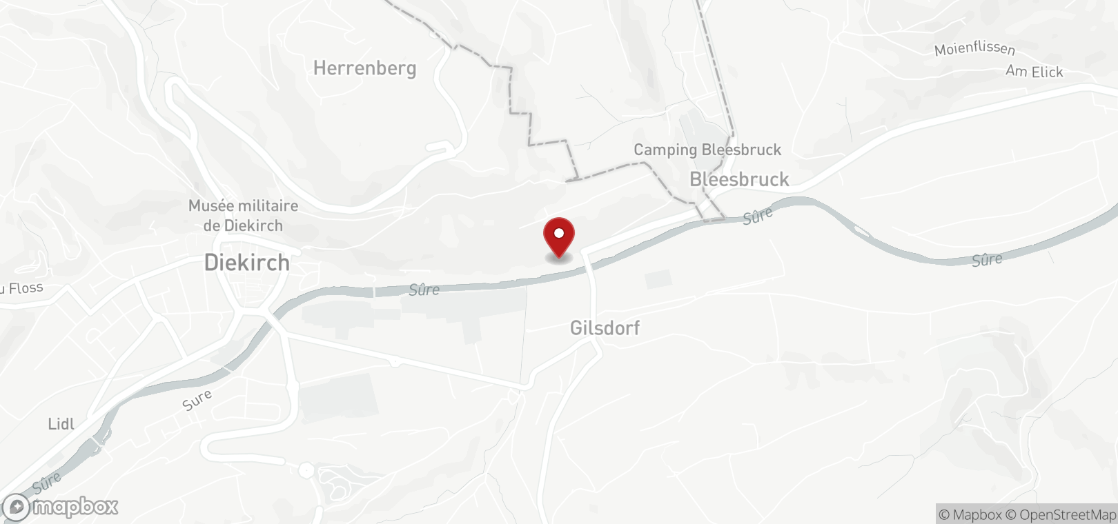 Building land for sale in Diekirch (map)