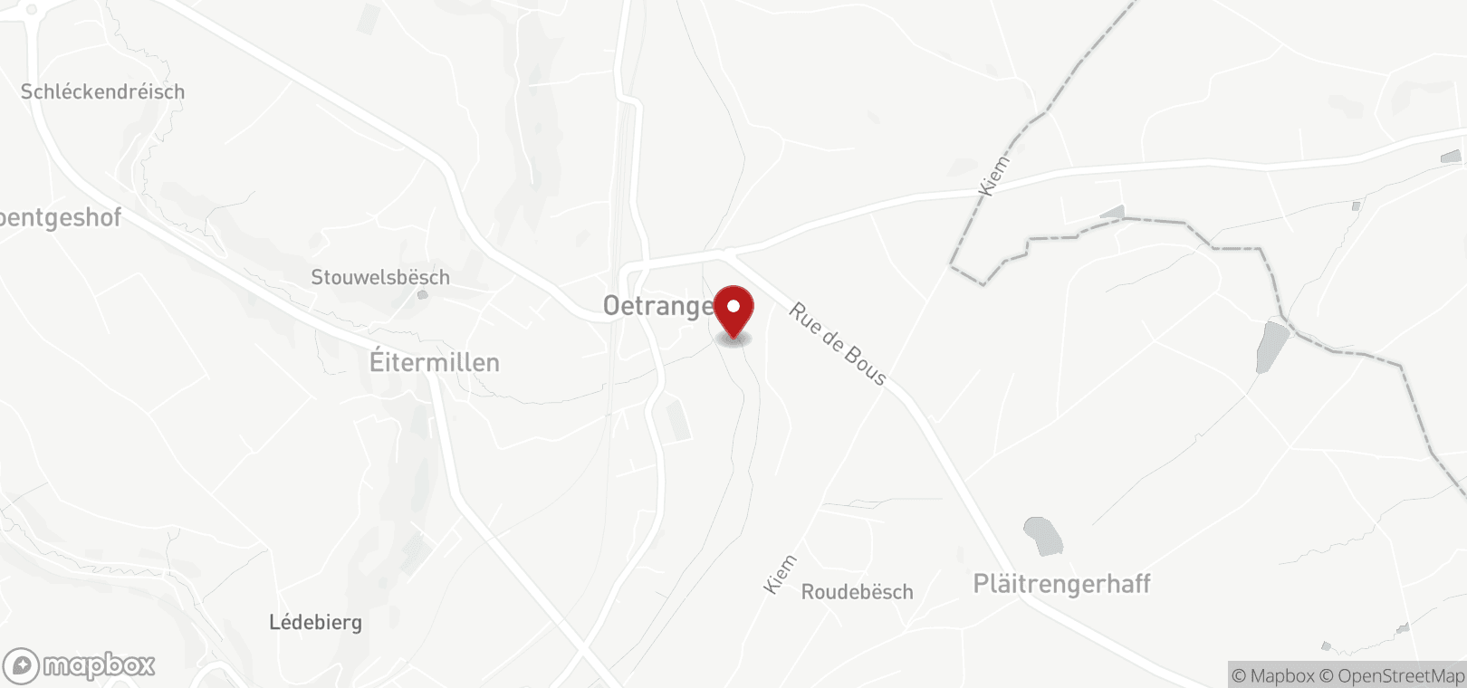 Neubau in Oetrange (map)