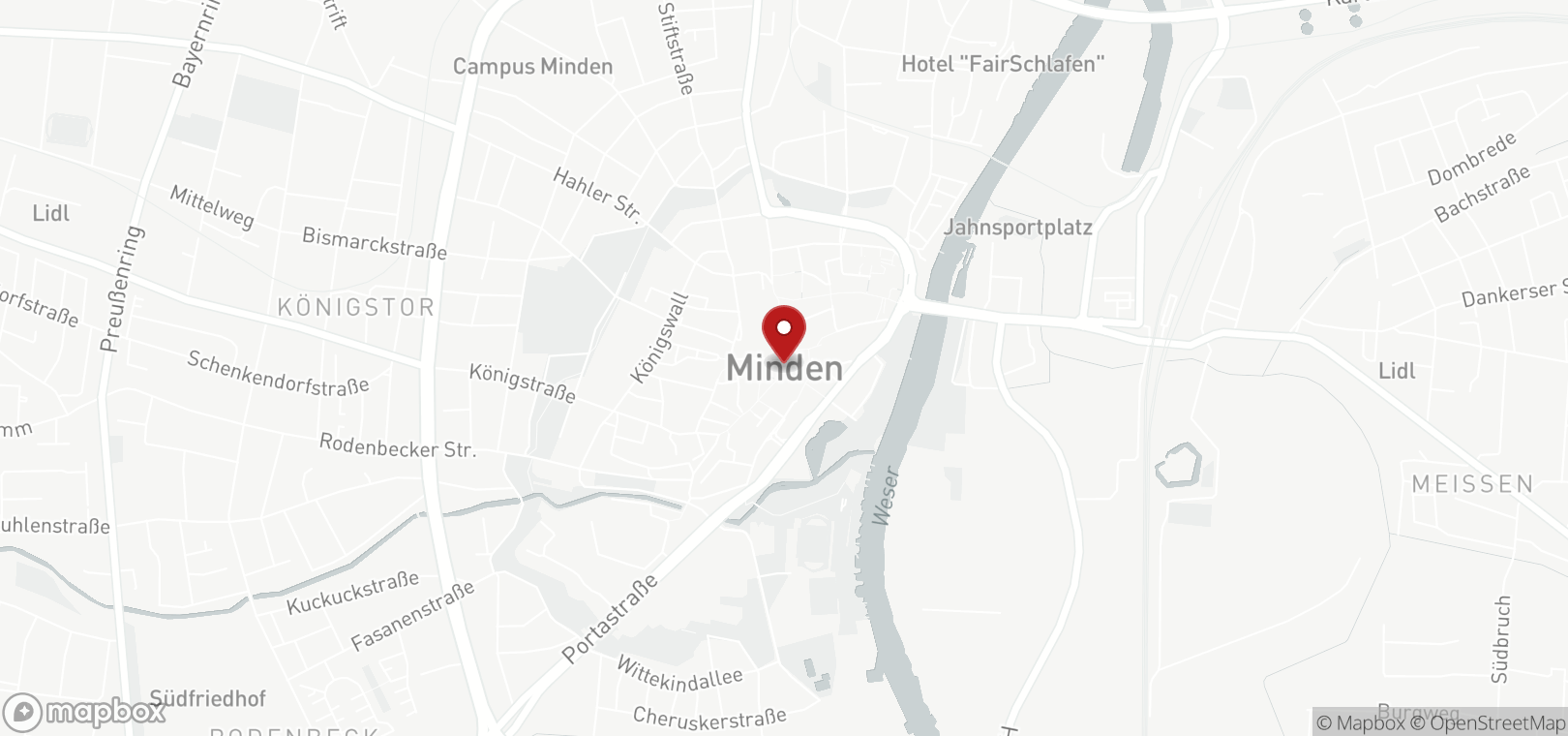 Gewerbe zum Verkauf in Minden (map)