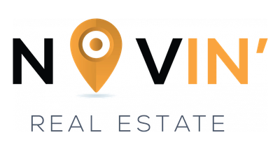 NOVIN' REAL ESTATE logo