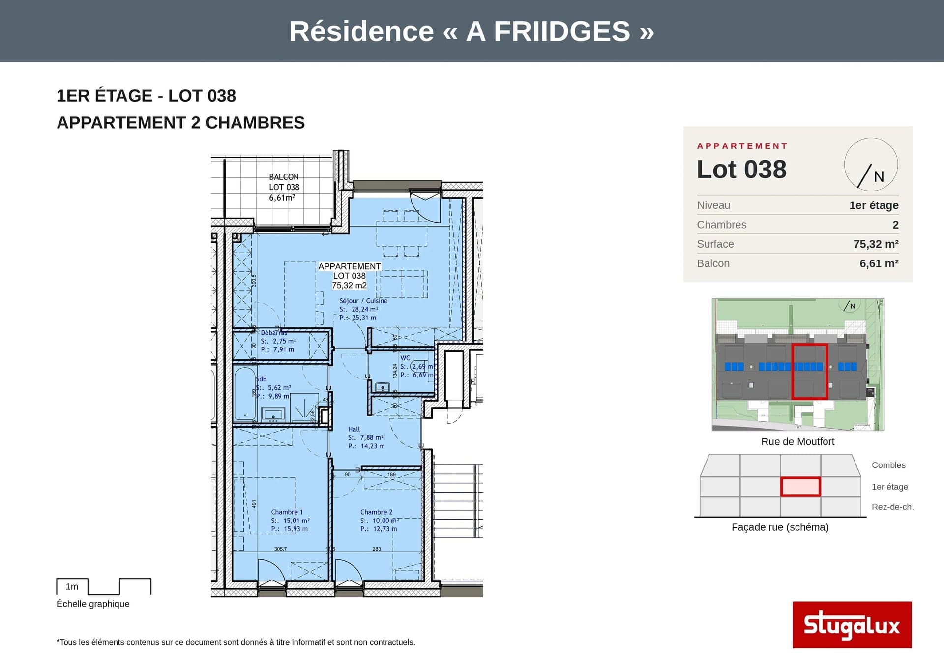 2-bedroom Apartment for sale in Contern