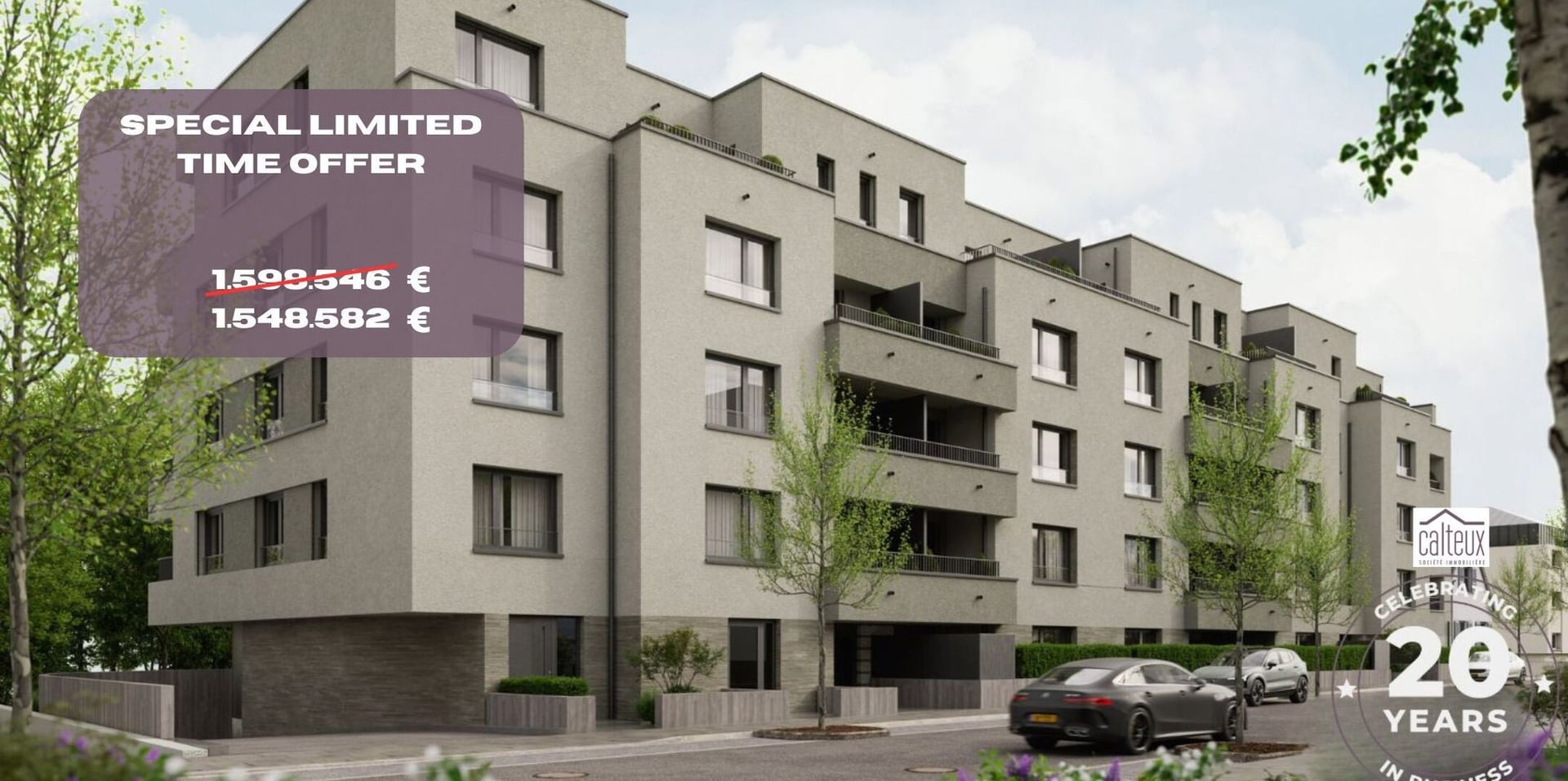 3-bedroom Penthouse for sale in Luxembourg-Weimershof