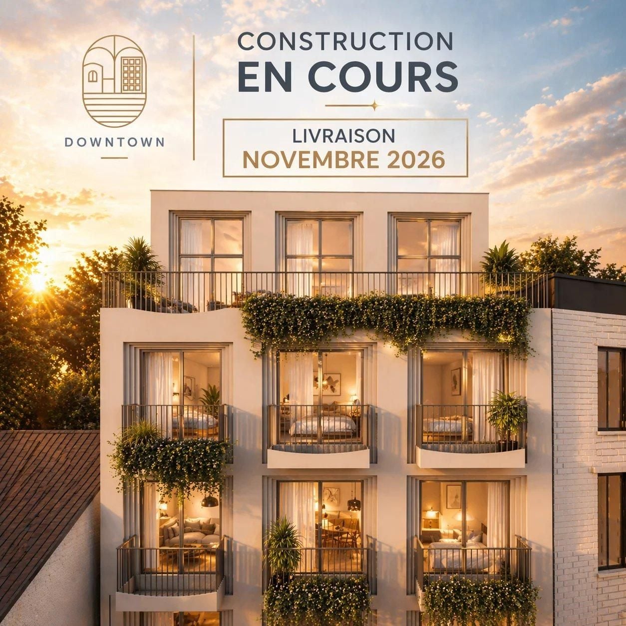 Duplex 3 chambres en vente à Luxembourg-Bonnevoie