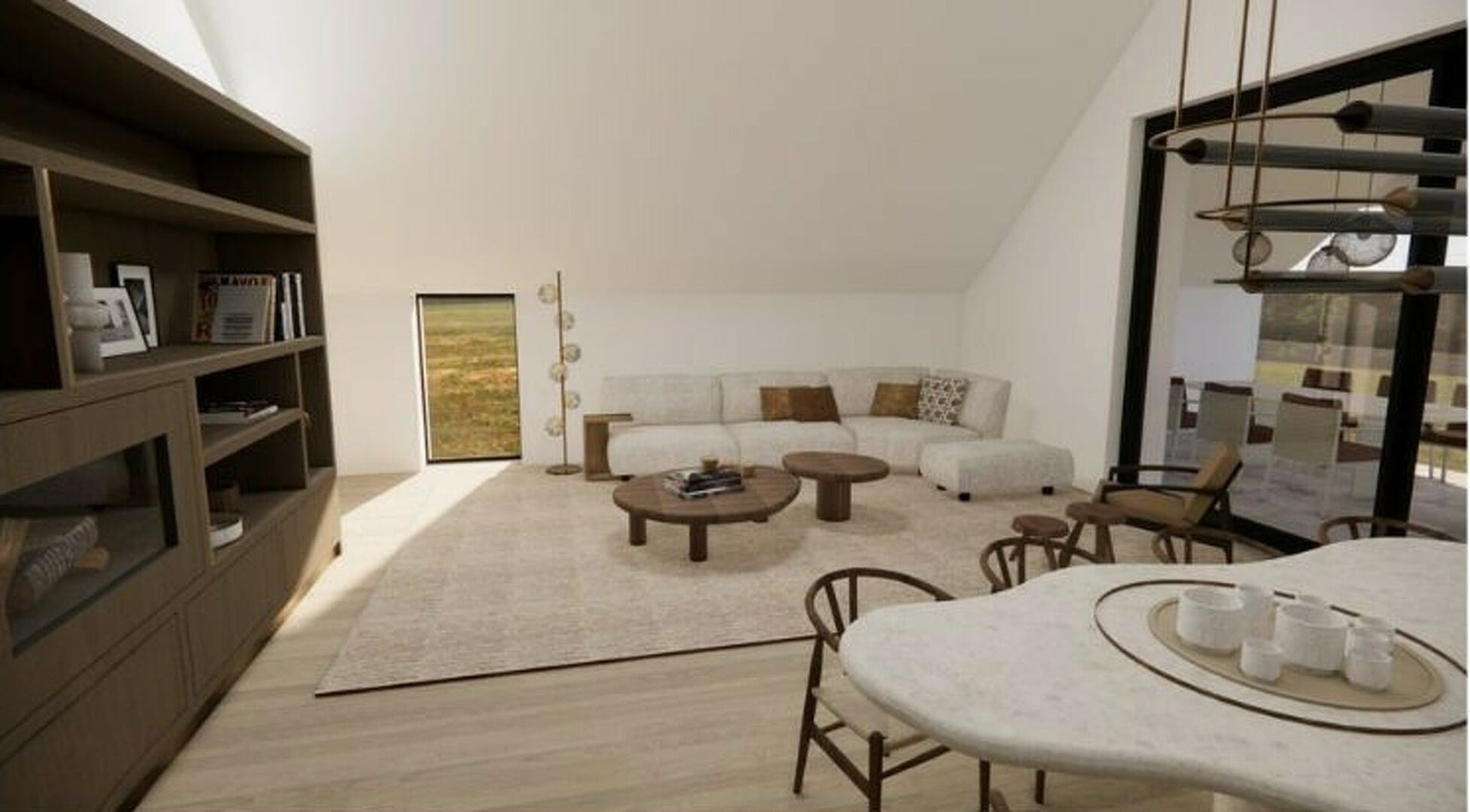 Penthouse 3 chambres en vente à Ahn, commune de Wormeldange