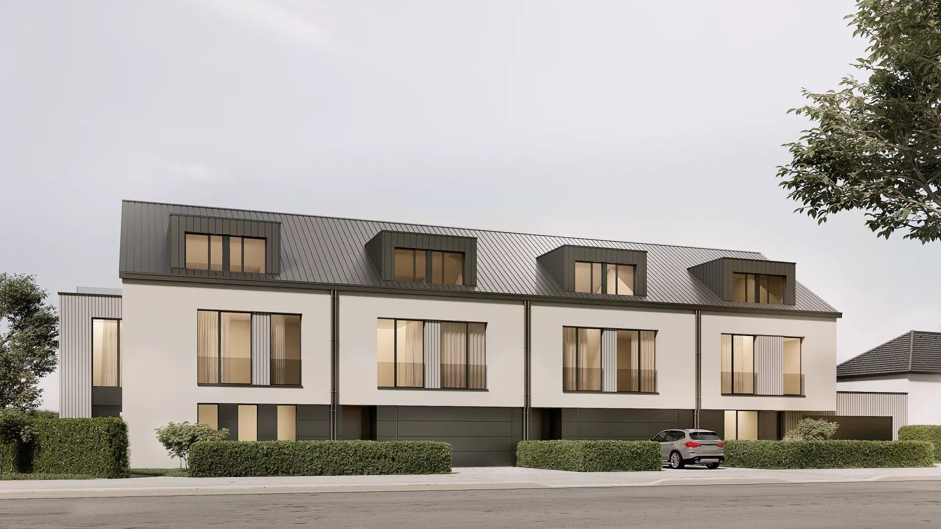 Maison mitoyenne 3 chambres en vente à Sandweiler