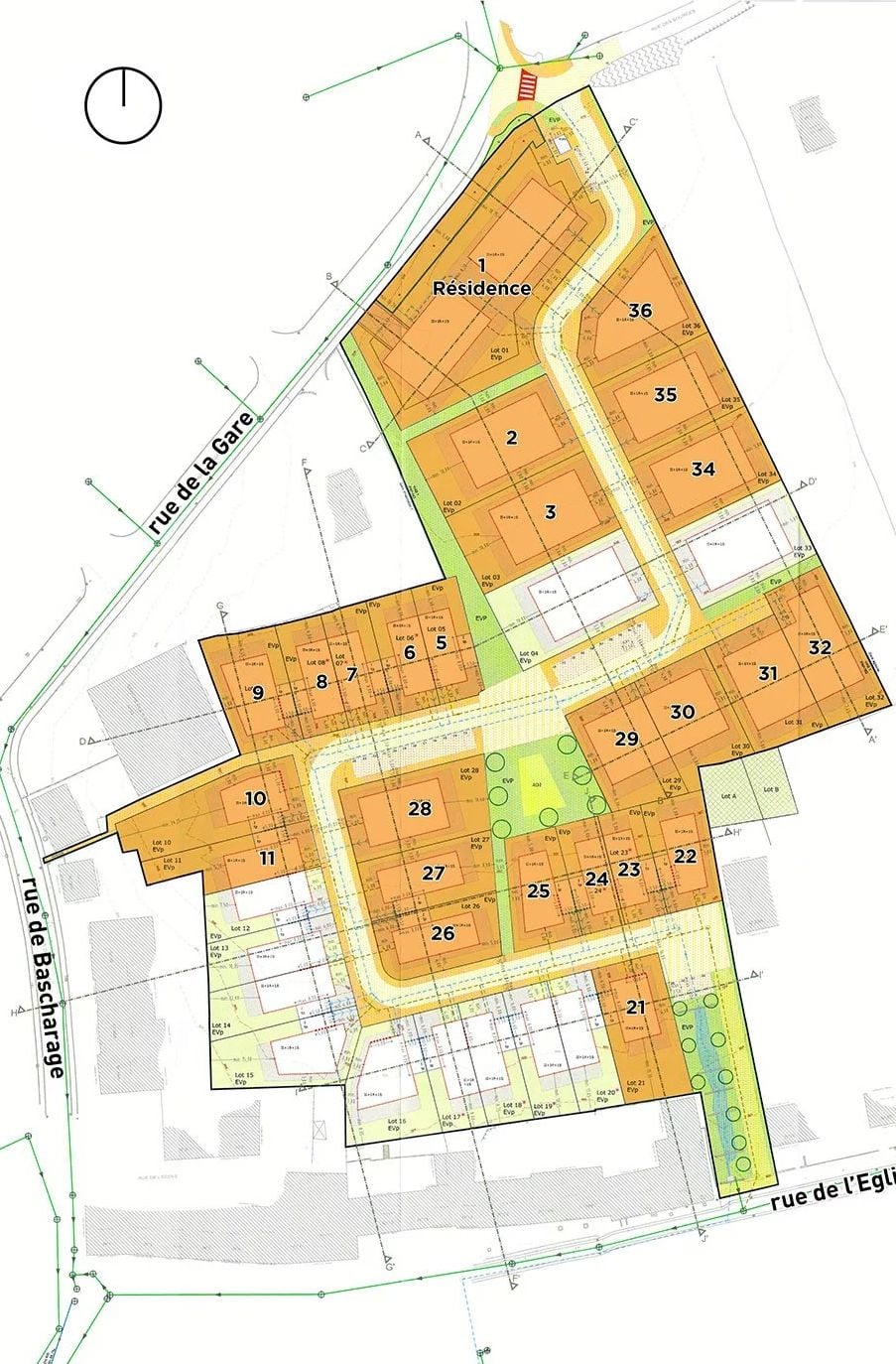 Plot of land for sale in Hautcharage, Käerjeng municipality