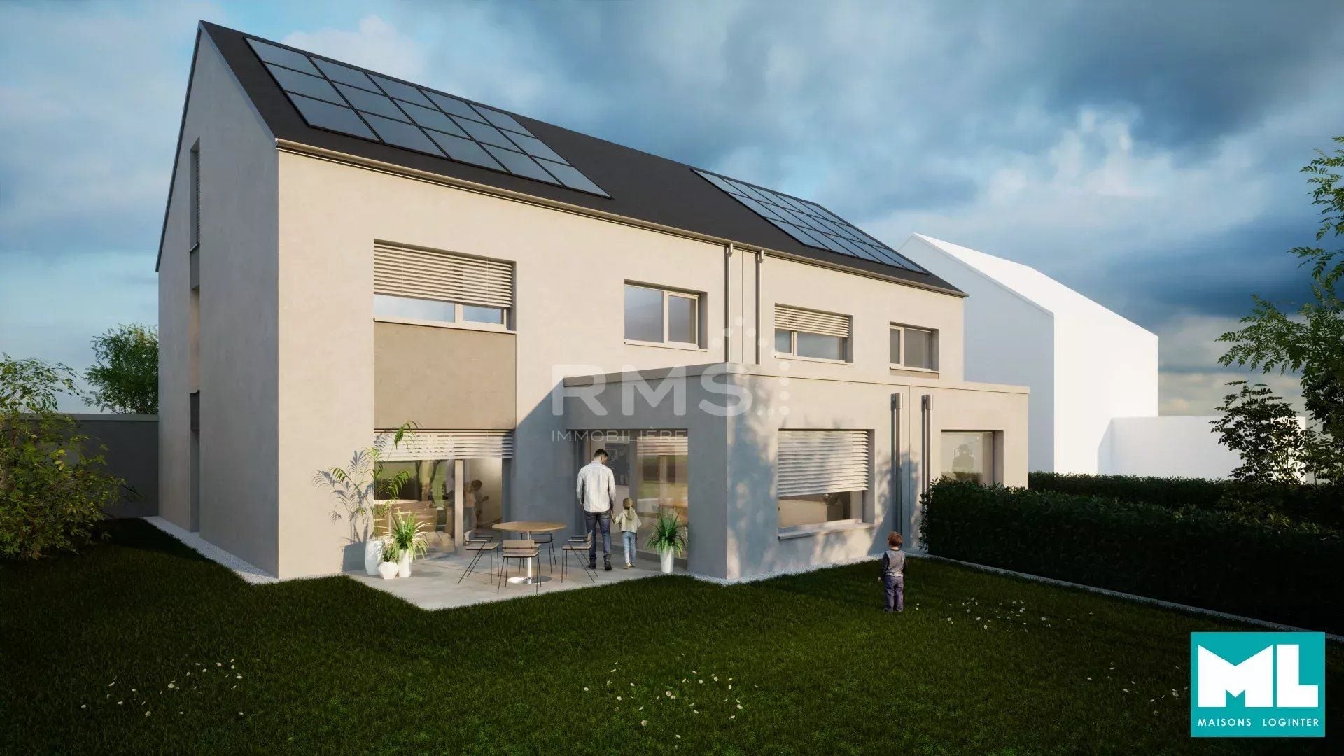 5-bedroom Semi-detached house for sale in Erpeldange-sur-Sûre