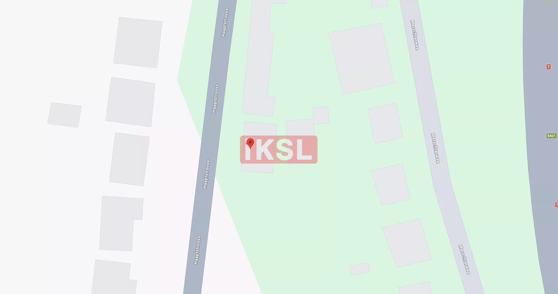 Terrain constructible en vente à Hoscheid