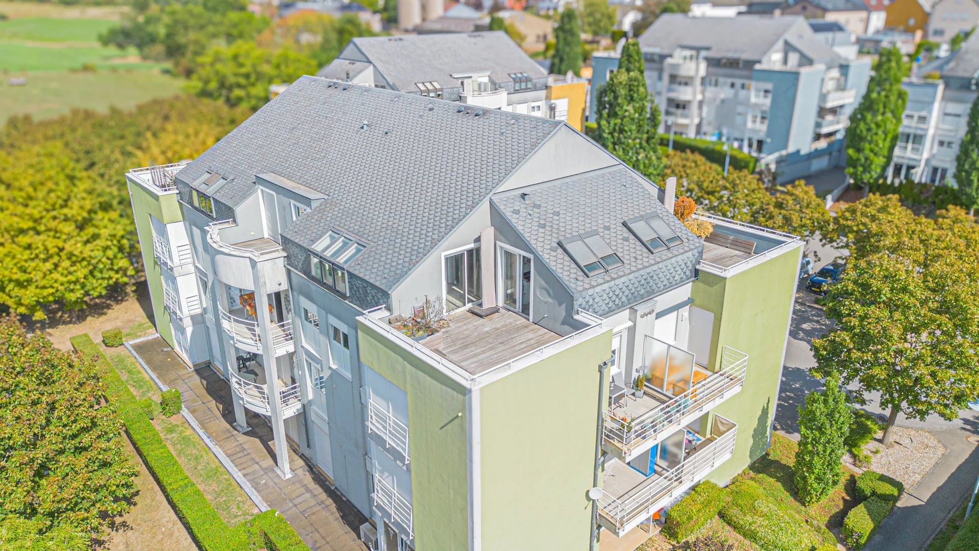 3-Zimmer-Penthouse zum Verkauf in Sanem