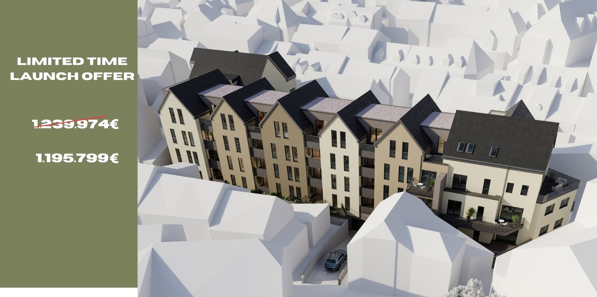 3-bedroom Apartment for sale in Diekirch