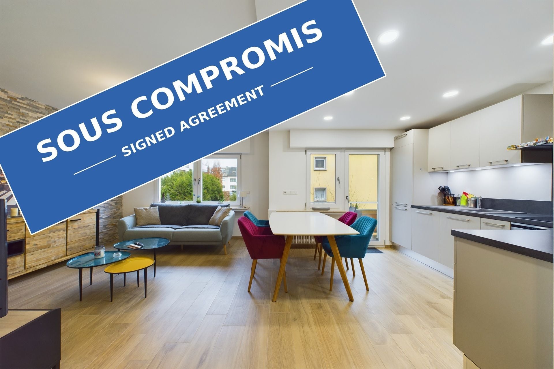 2-Zimmer-Wohnung zum Verkauf in Howald
