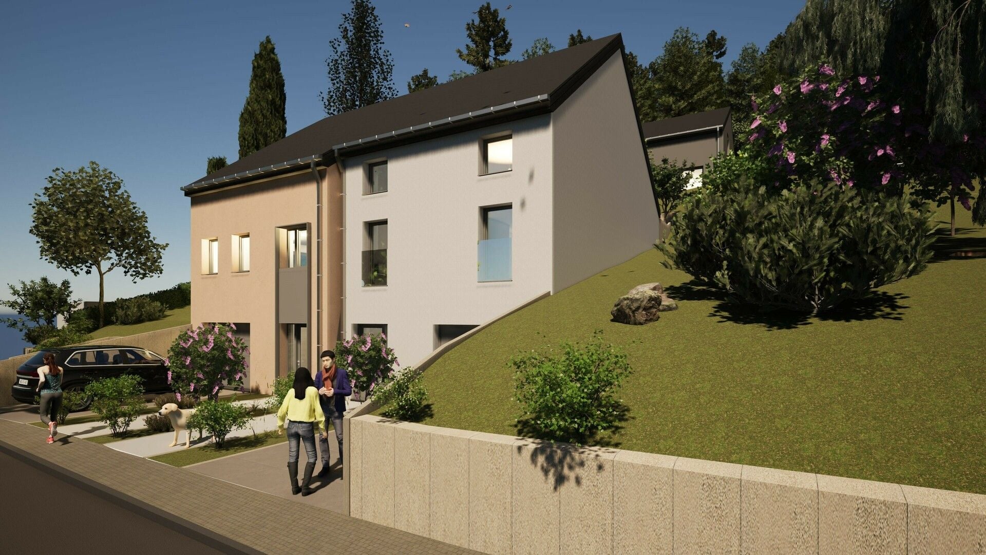 2-bedroom Semi-detached house for sale in Vianden