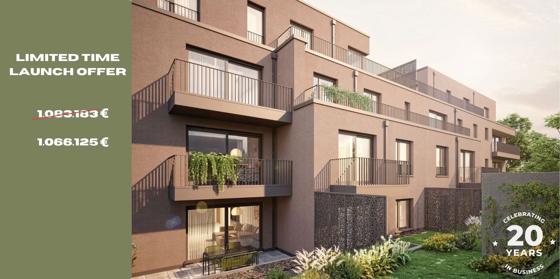 2-bedroom Penthouse for sale in Luxembourg-Hollerich