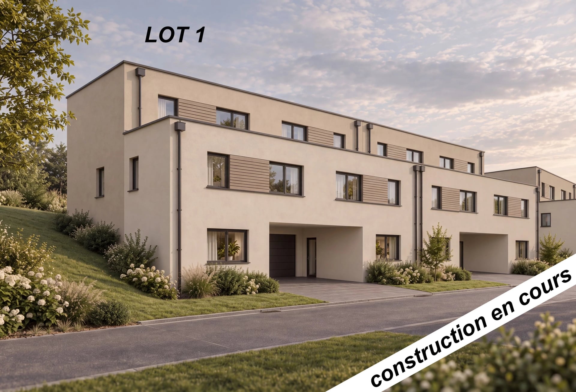 4-Zimmer-Doppelhaushälfte zum Verkauf in Junglinster