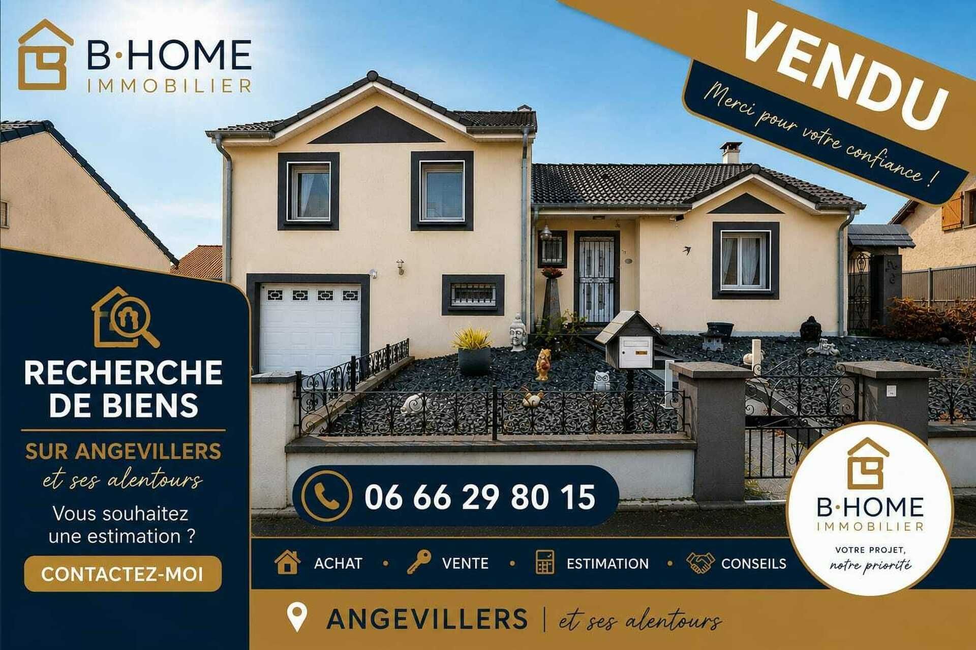 3-bedroom House for sale in Angevillers