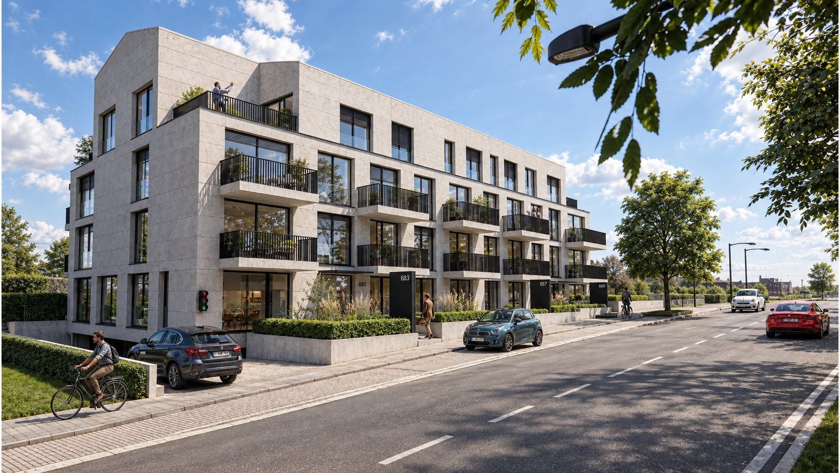 1-Zimmer-Wohnung zum Verkauf in Luxembourg-Neudorf