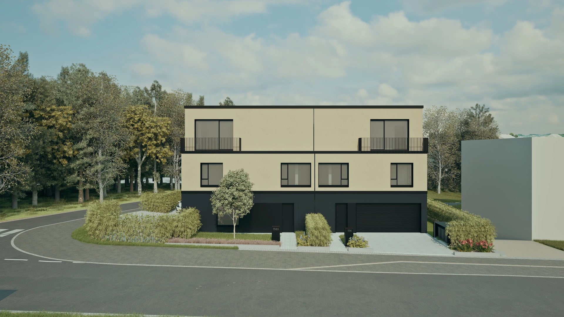 Terrain constructible en vente à Moutfort, commune de Contern