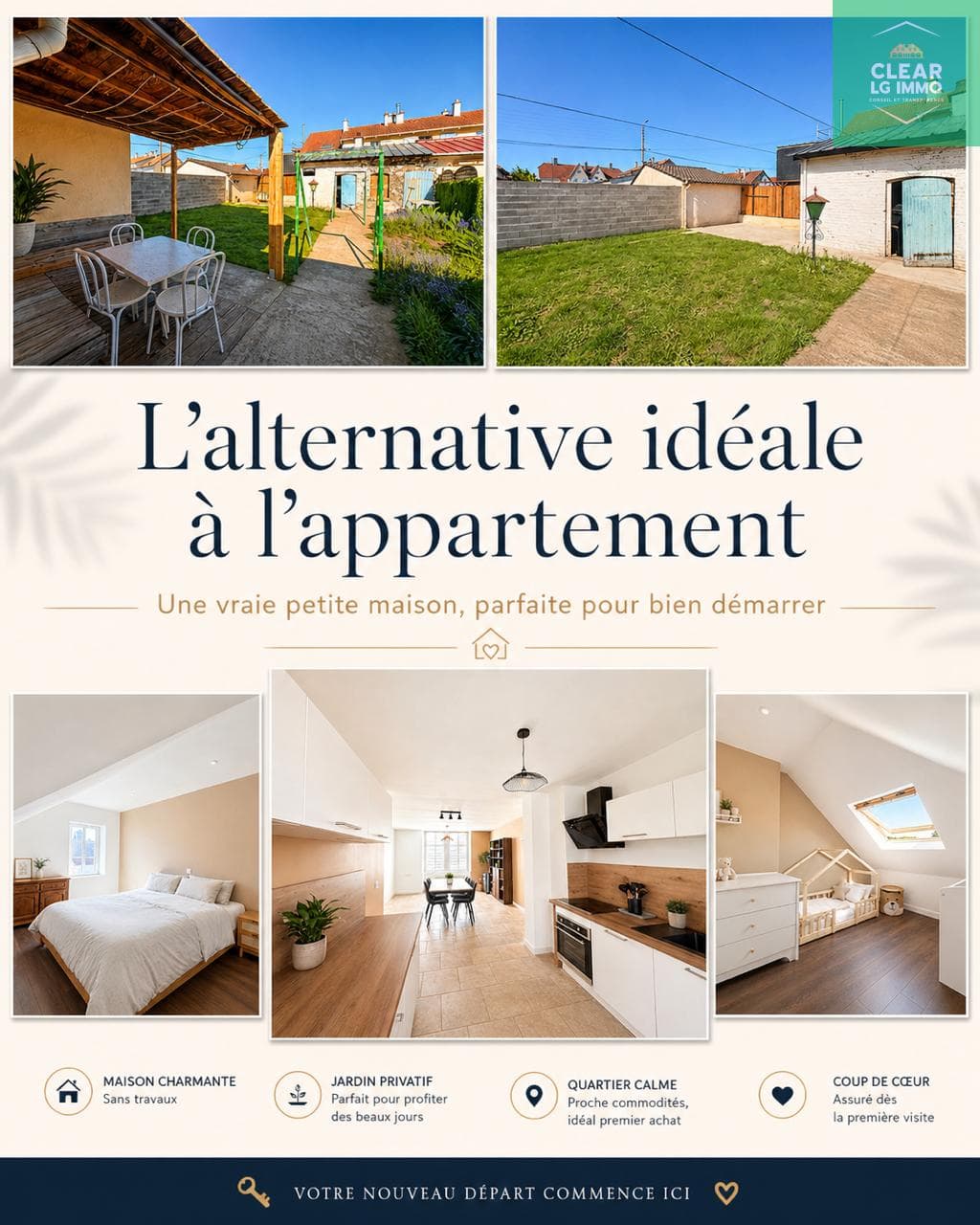Maison 2 chambres en vente à Amnéville (FR)