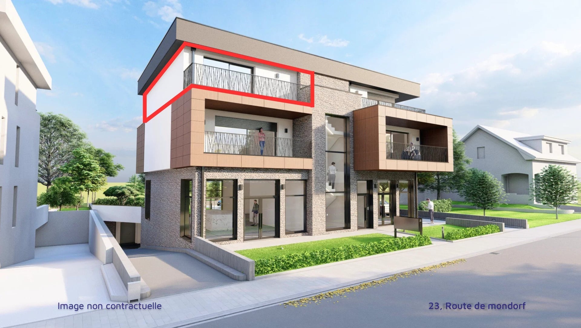 2-bedroom Apartment for sale in Hellange