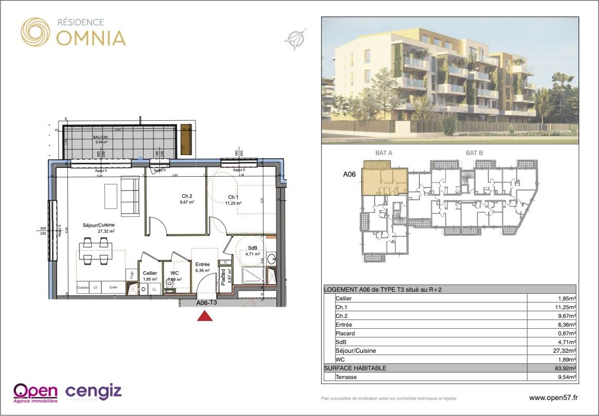 2-Zimmer-Wohnung zum Verkauf in Thionville