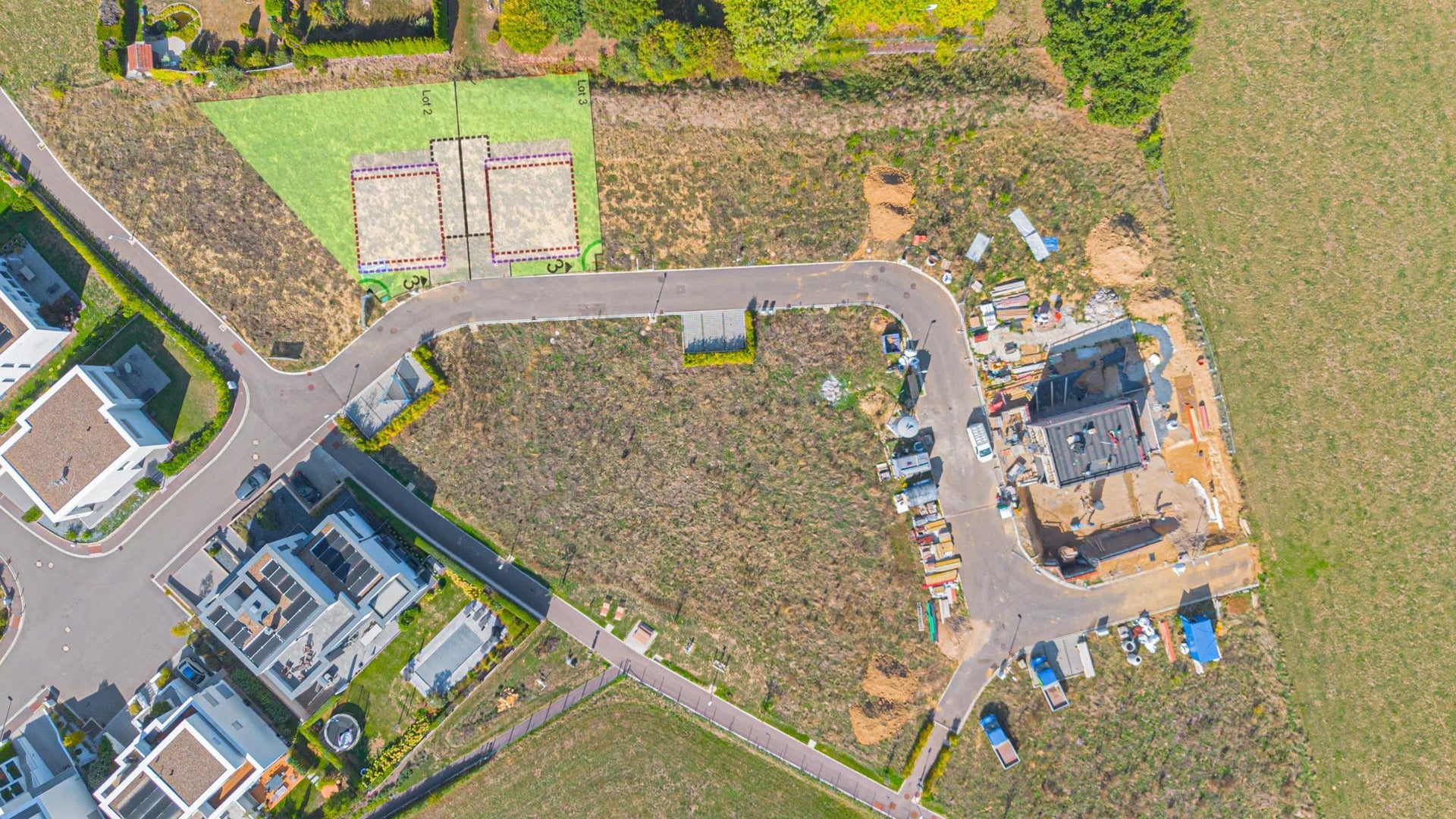 Terrain constructible en vente à Leudelange