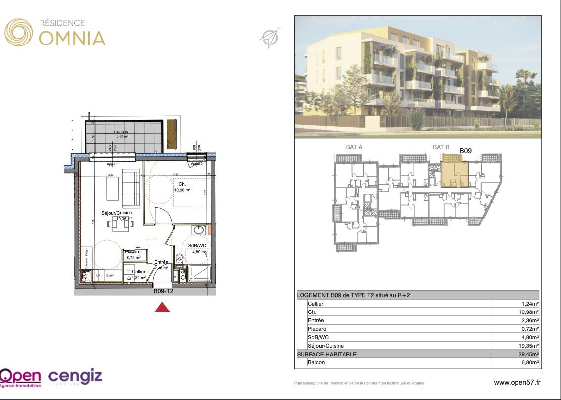 1-Zimmer-Wohnung zum Verkauf in Thionville