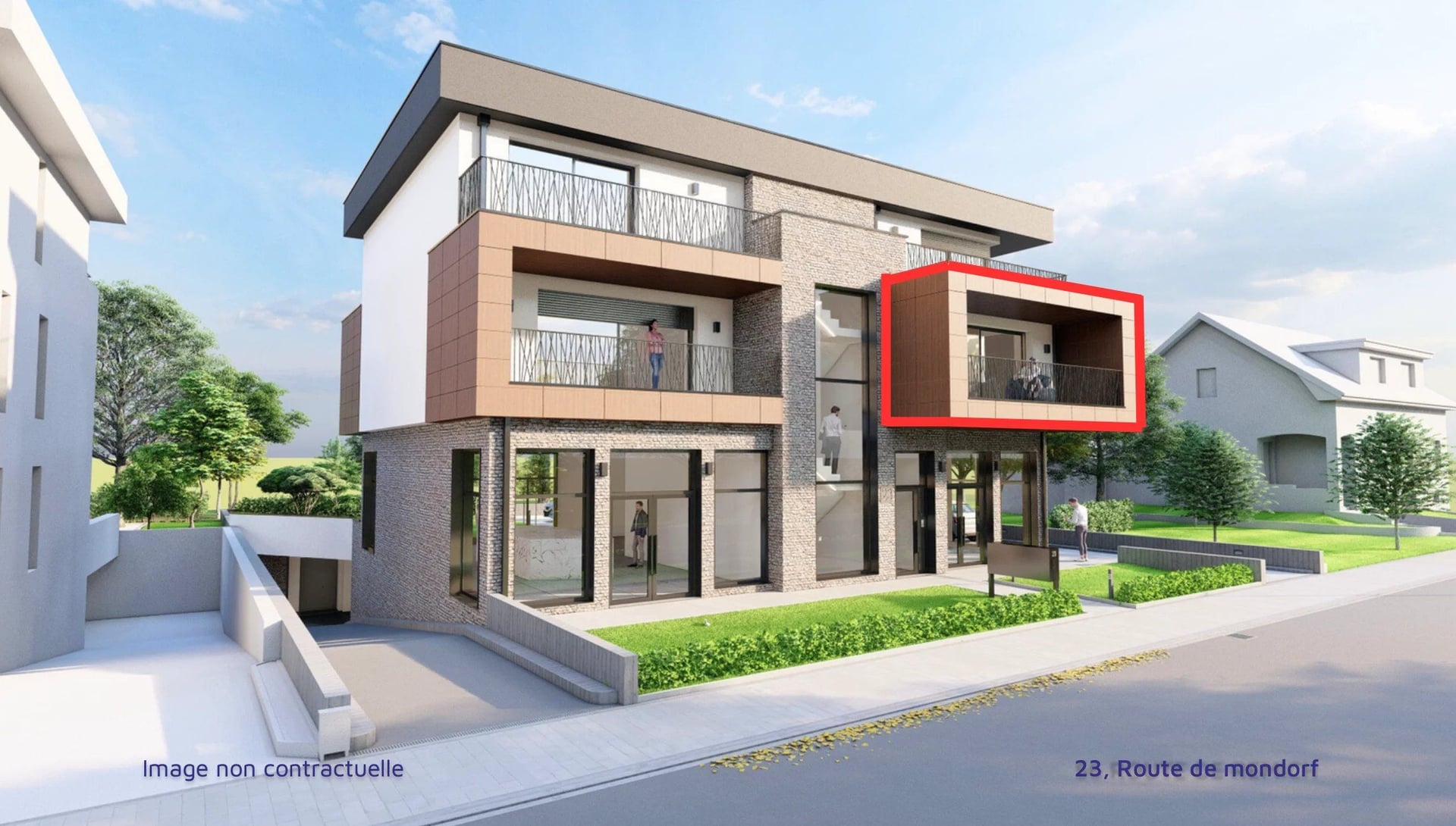 3-bedroom Apartment for sale in Hellange, Frisange municipality