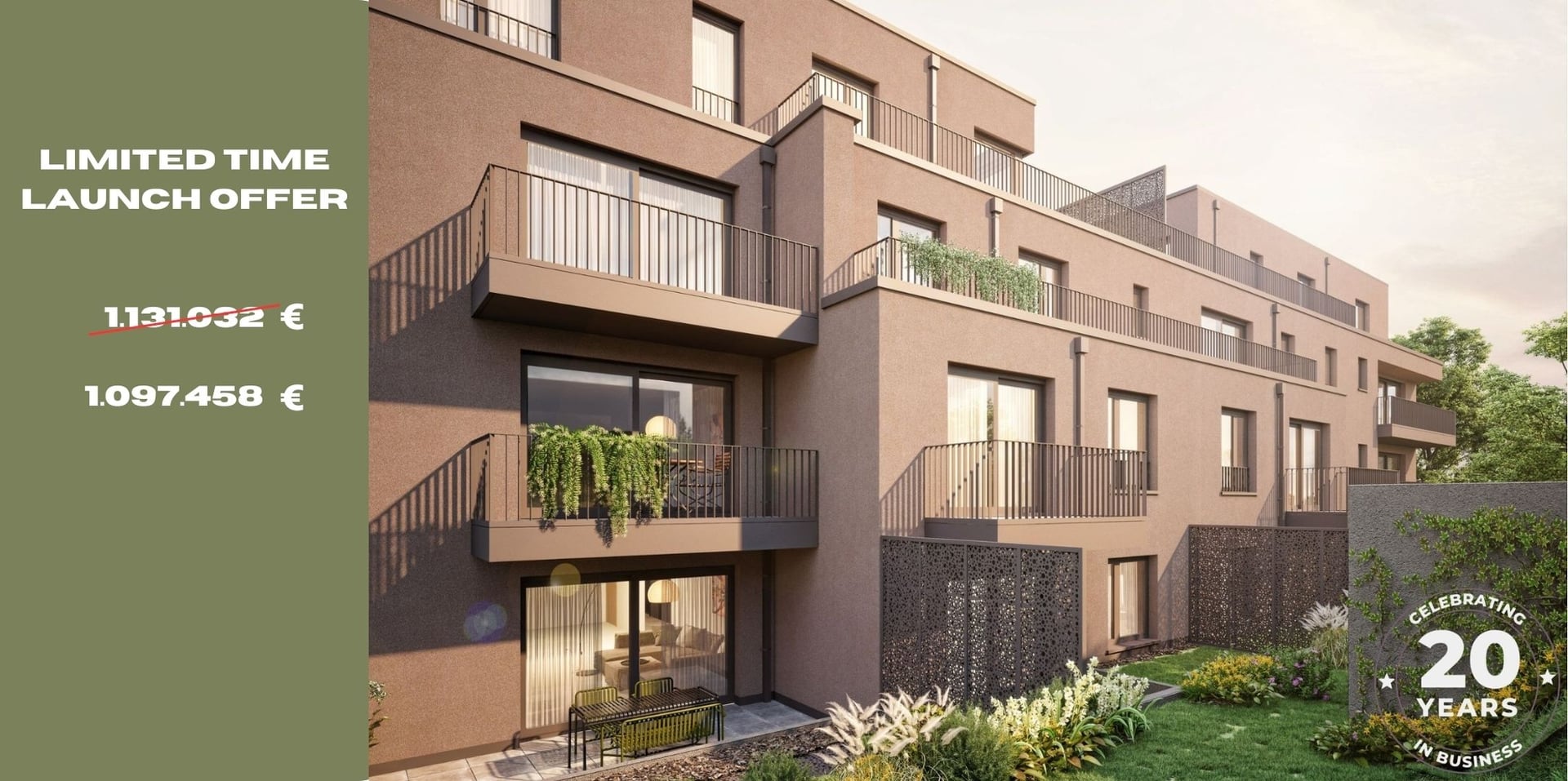 Appartement 3 chambres en vente à Luxembourg-Hollerich