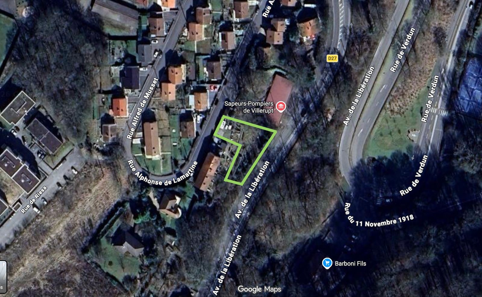 Terrain constructible en vente à Villerupt