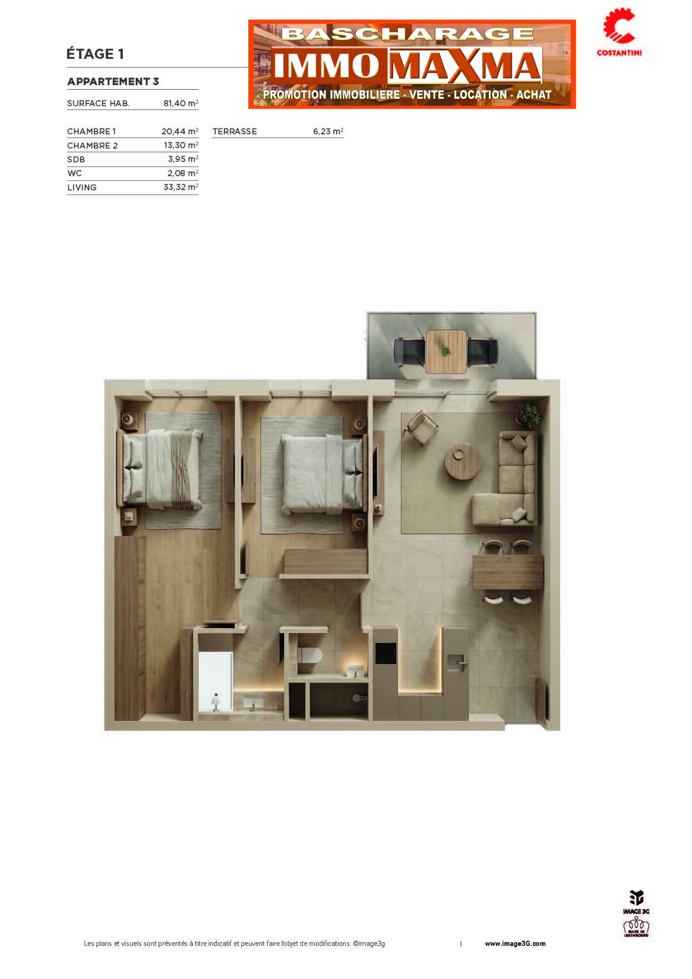 2-bedroom Apartment for sale in Esch-sur-Alzette