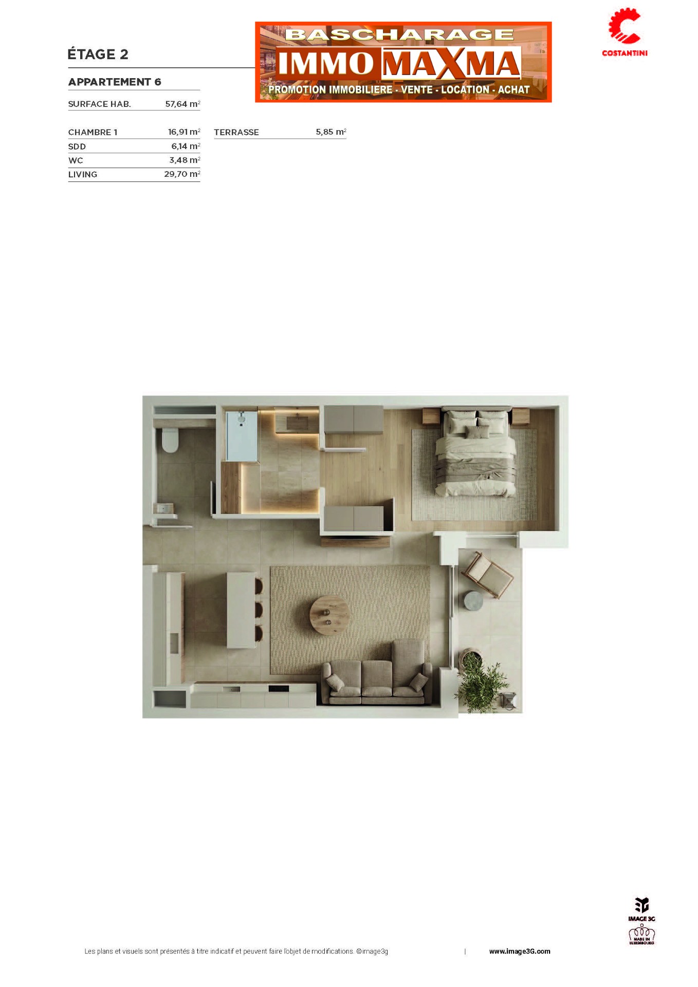 1-bedroom Apartment for sale in Esch-sur-Alzette