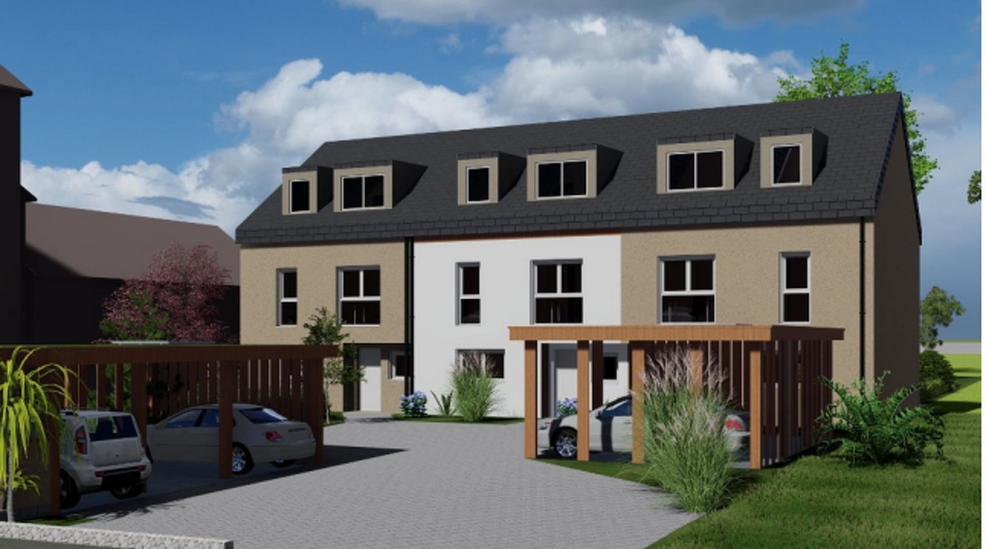Maison jumelée 5 chambres en vente à Consdorf
