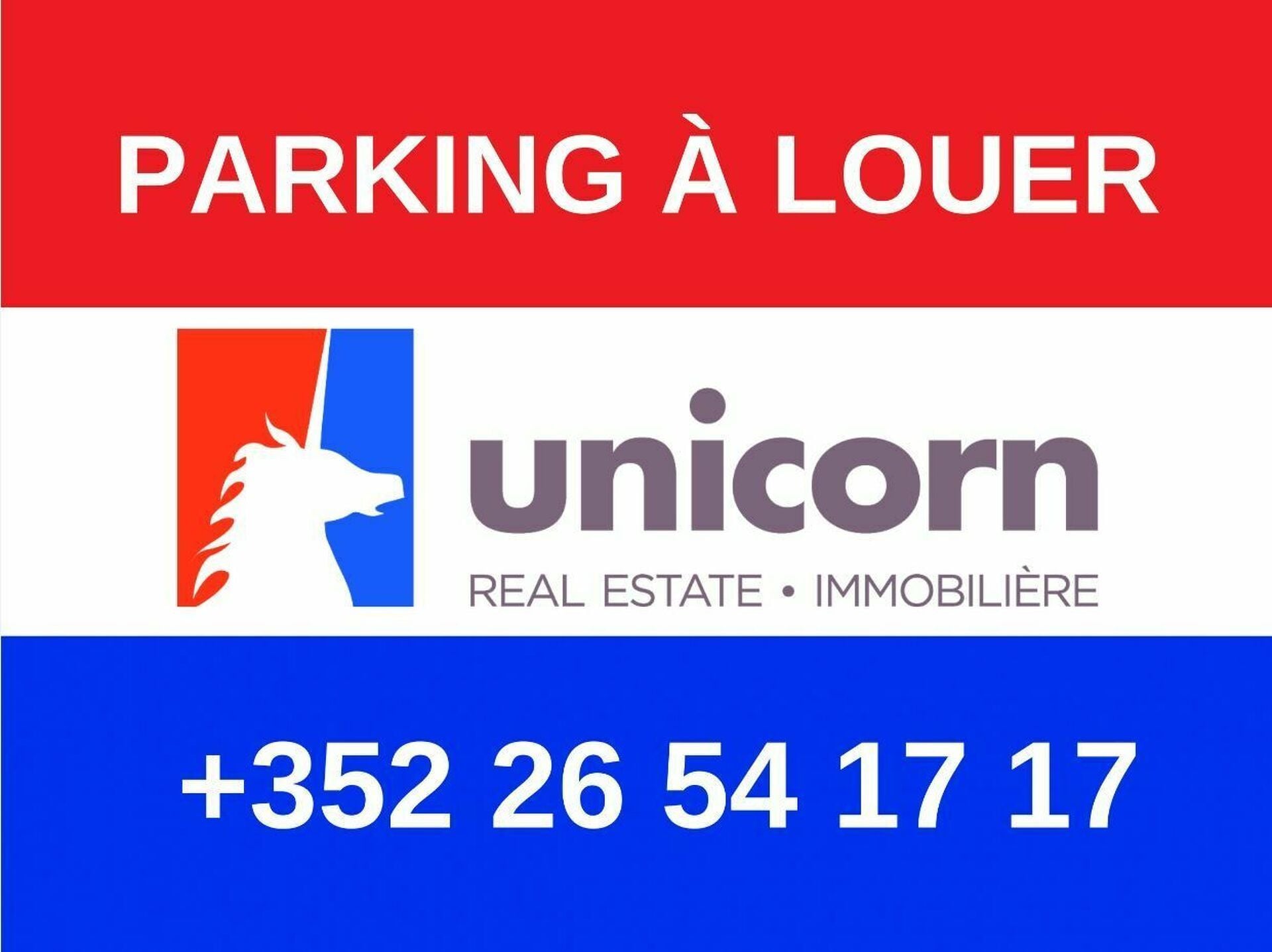 Parkplatz zur Miete in Luxembourg-Limpertsberg