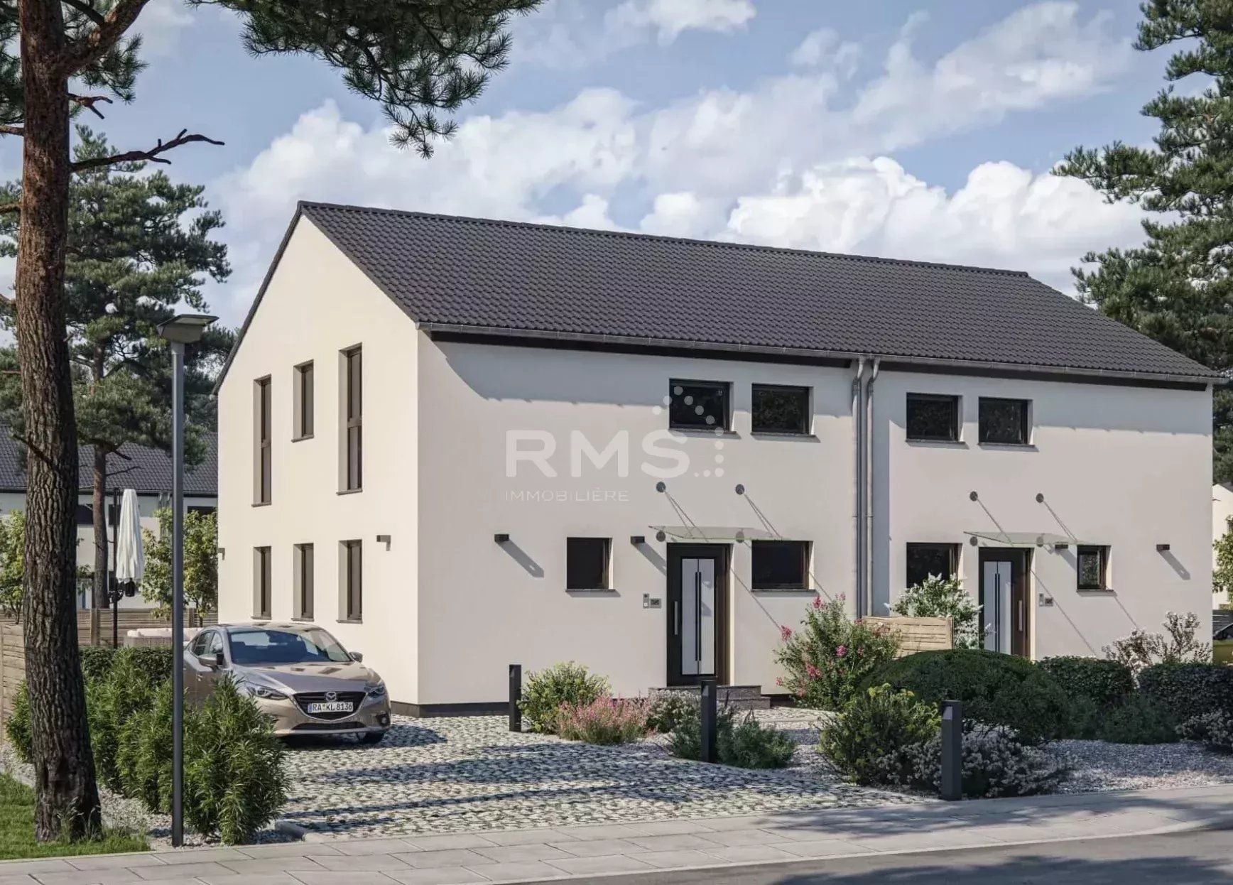 Maison jumelée 3 chambres en vente à Grosbous