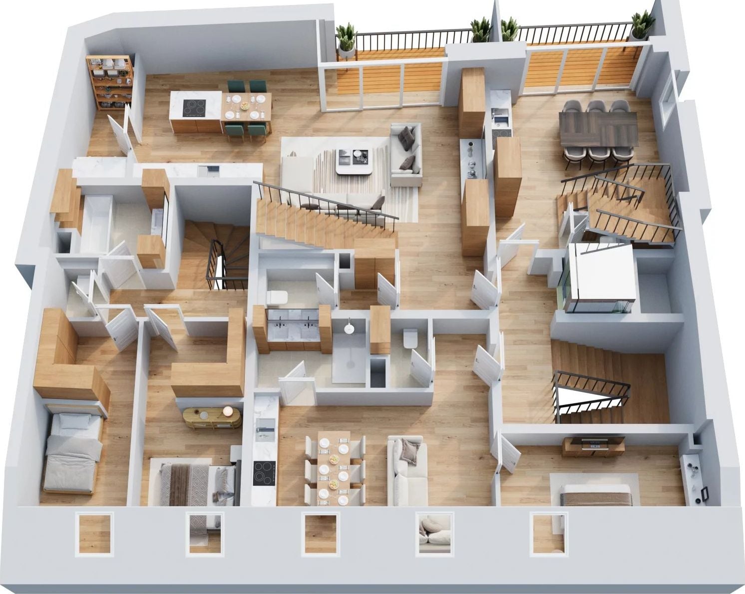 2-bedroom Duplex for sale in Mertzig