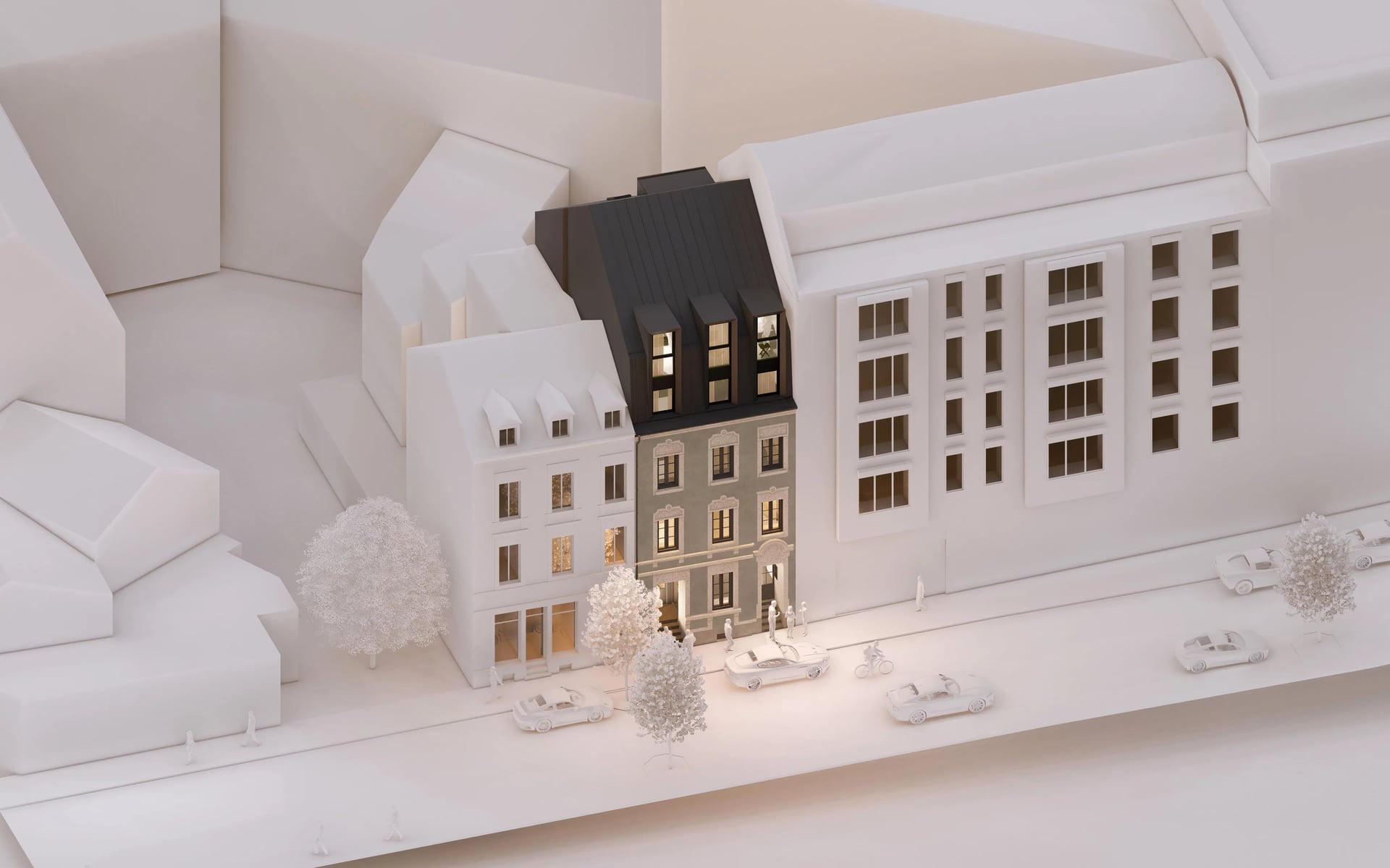 3-unit Premises for sale in Luxembourg-Gare