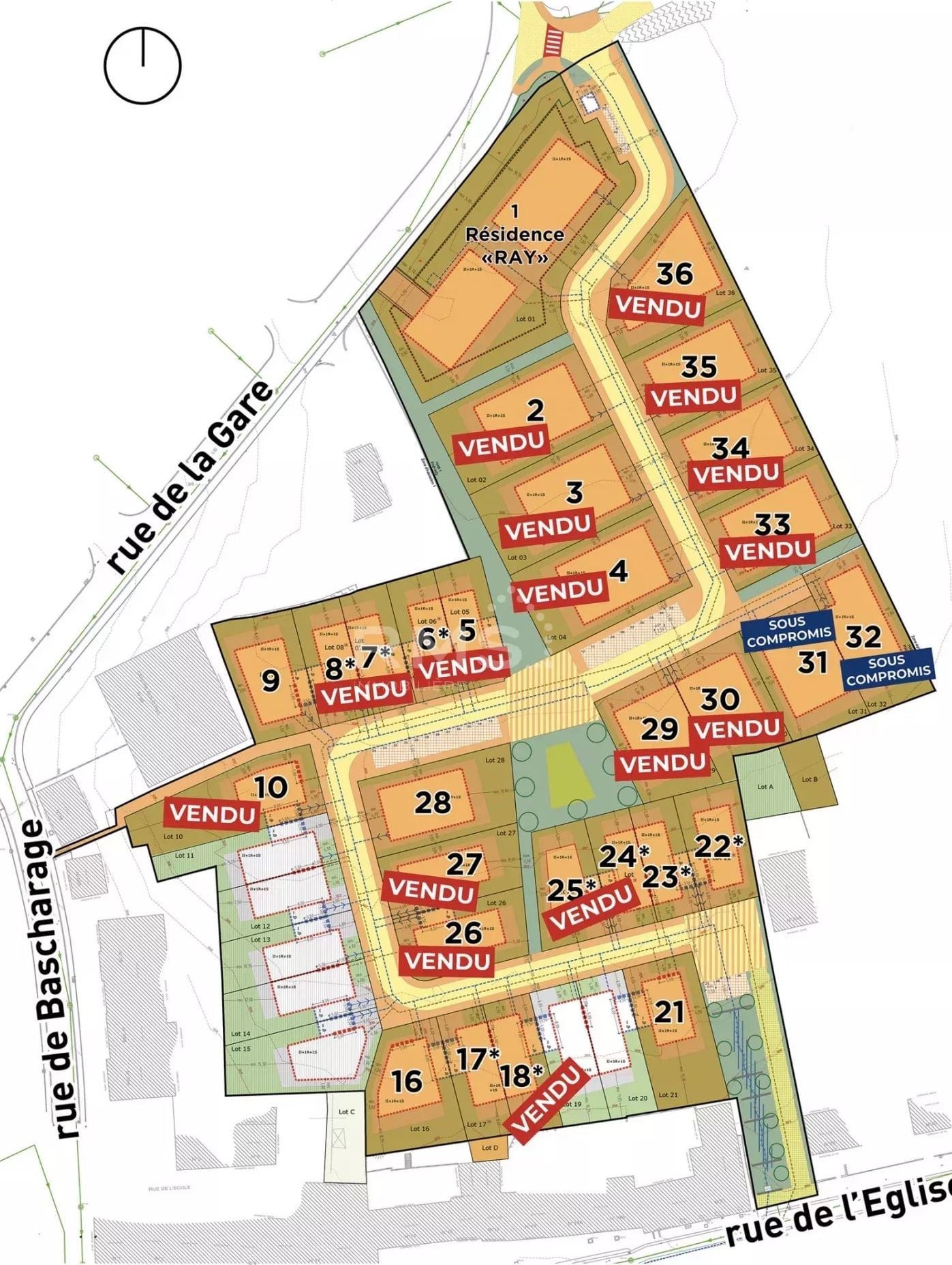 Housing project in Hautcharage