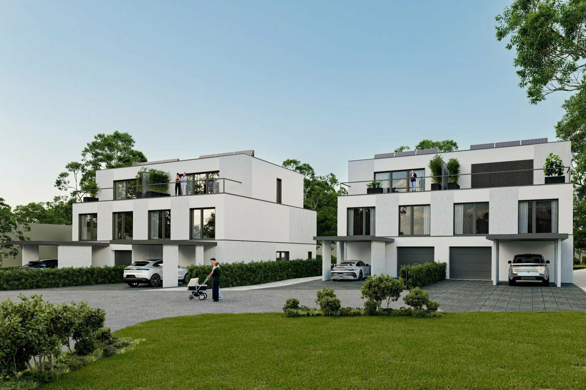 3-Zimmer-Doppelhaushälfte zum Verkauf in Leudelange