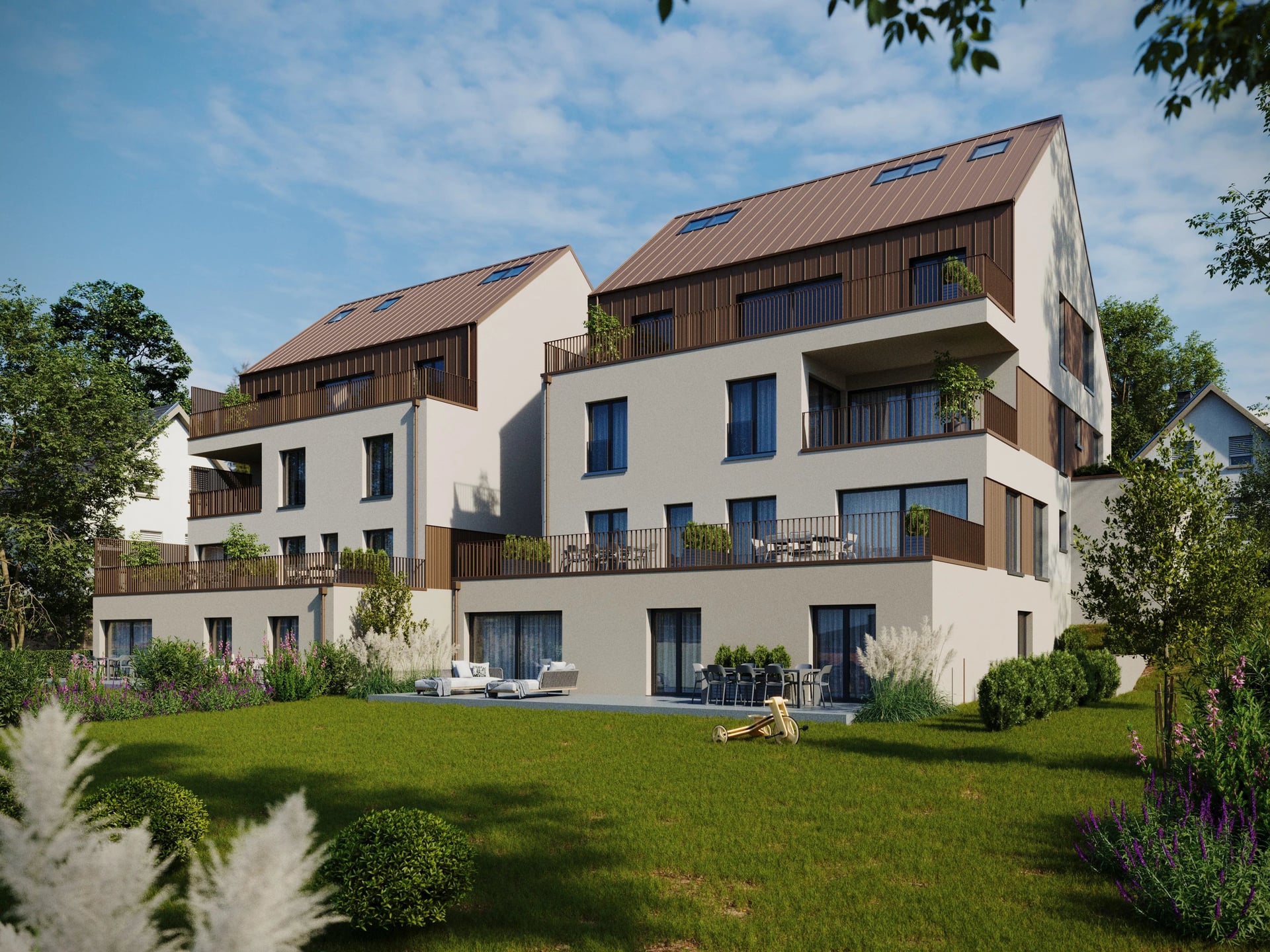3-Zimmer-Wohnung zum Verkauf in Septfontaines, Gemeinde Habscht